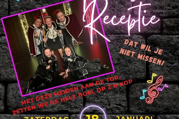 Uitnodiging prinsenreceptie 