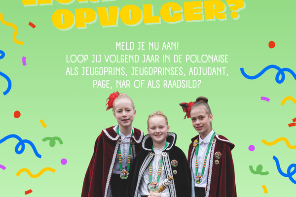 Word jij onze opvolger?